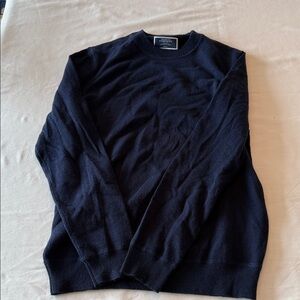 Charles Tyrwhitt Men's Dark Navy Crewneck Sweater